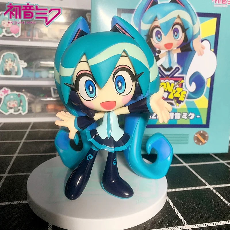 

Лидер продаж, Оригинальная фигурка аниме Hatsune Miku, 13 см, кагамин Len/rin, ПВХ экшн-модель, коллекция игрушек, украшения, комната, искусственная игрушка