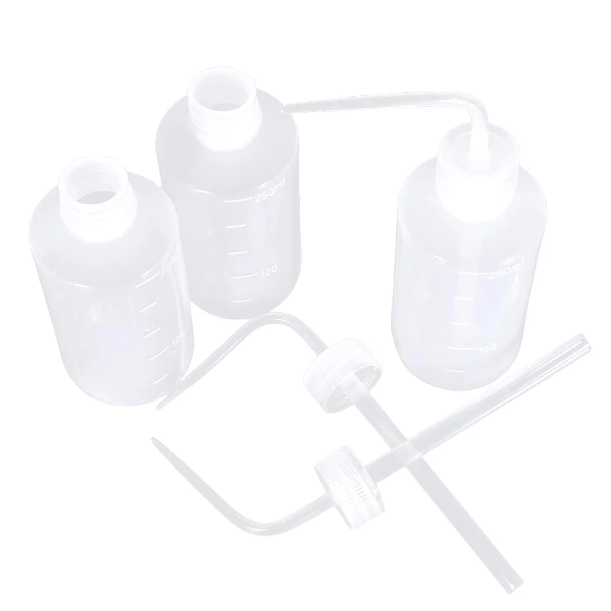 

3pcs 250ml Wash Bottle Squeeze Bottle for Label Supplies