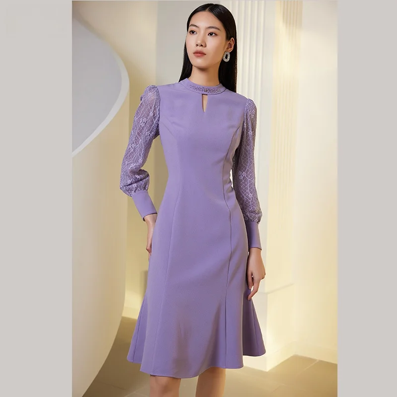 [Распродажа] Same Sle with Mall 2023 осеннее новое темпераментное элегантное облегающее