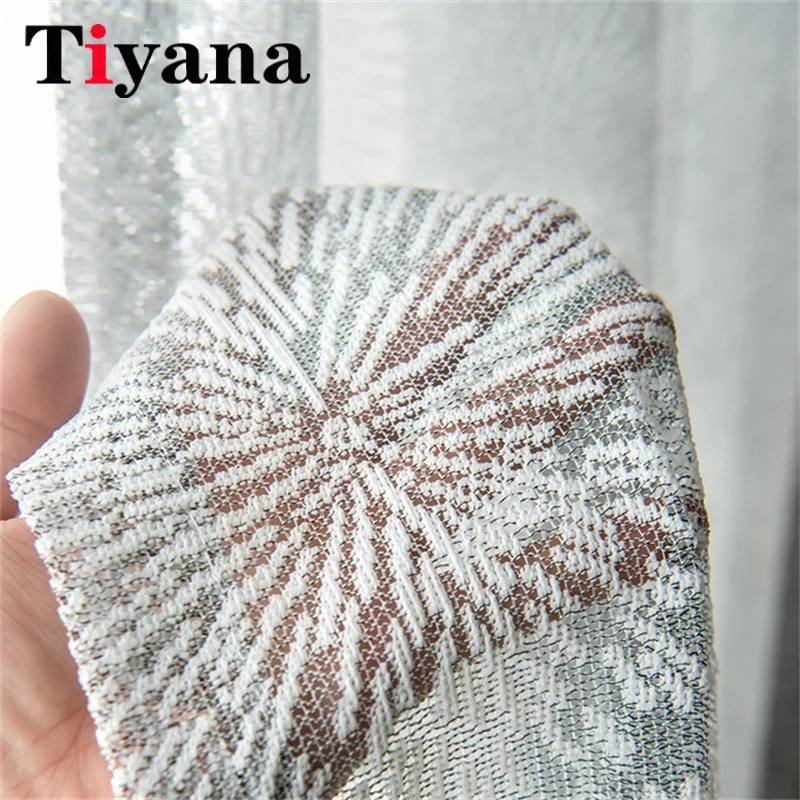 

Japanese White Scribble Geometric Embroidery Sheer Tulle Curtains For Living Room Bedroom Windwo Custom Tulle Curtains Cortinas