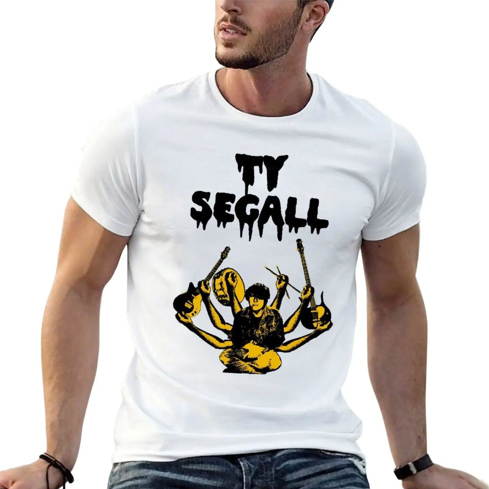 Фото Забавная футболка с графическим принтом, отличный подарок, модель Great Model Segal More Then Awesome, мужская футболка с графическим принтом, футболки с графическим принтом для мужчин, футболка №1