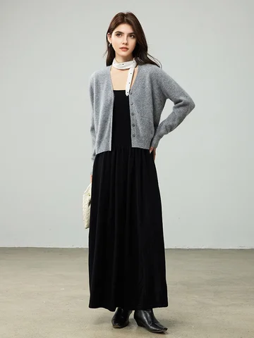 SuyaDream женские кардиганы из флисовой шерсти