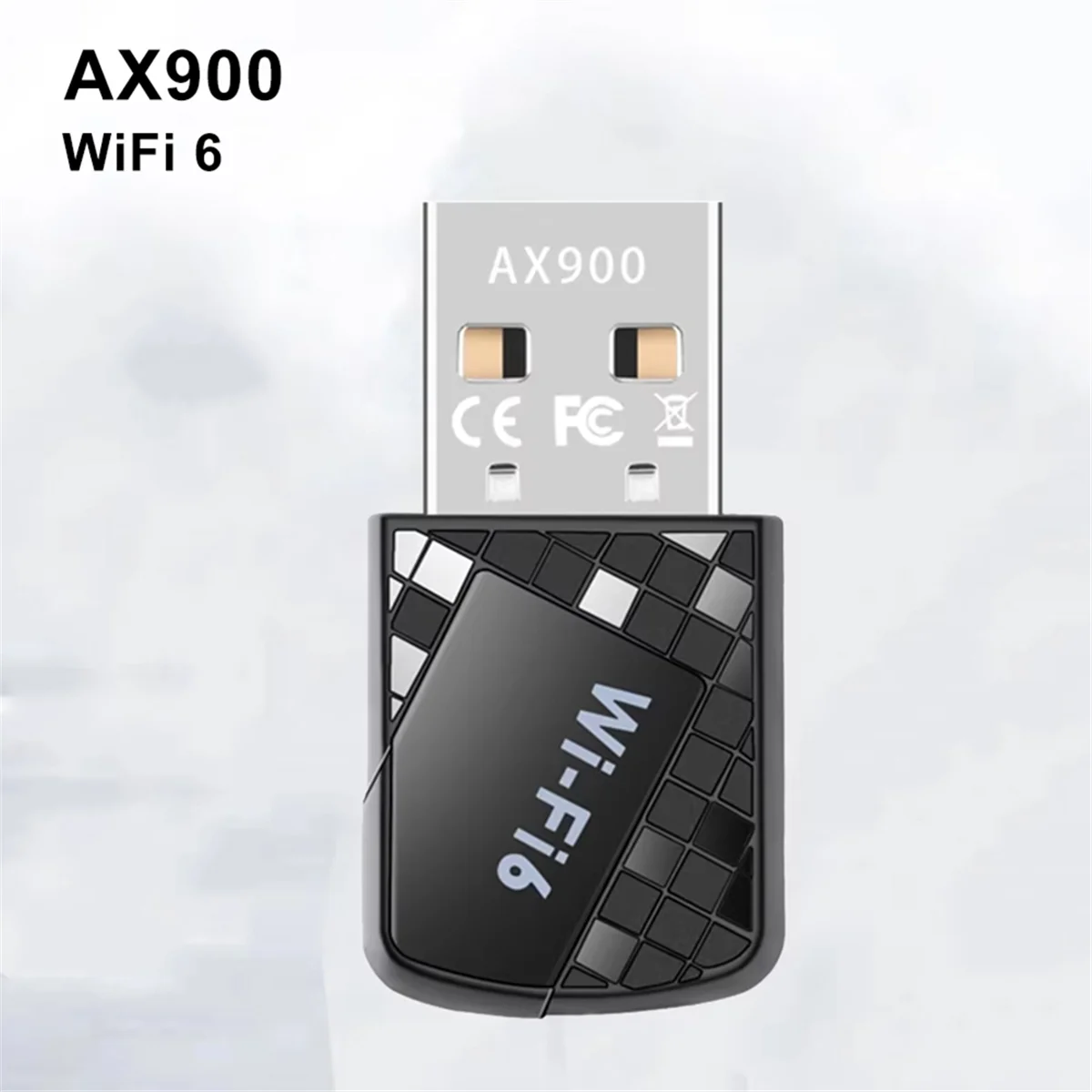 Фото USB-адаптер Wi-Fi 6 AT42 900 Мбит/с, USB-донгл AX900, двухдиапазонный беспроводной WLAN-приемник 2.4G/5G для Win10 и Win11 №5