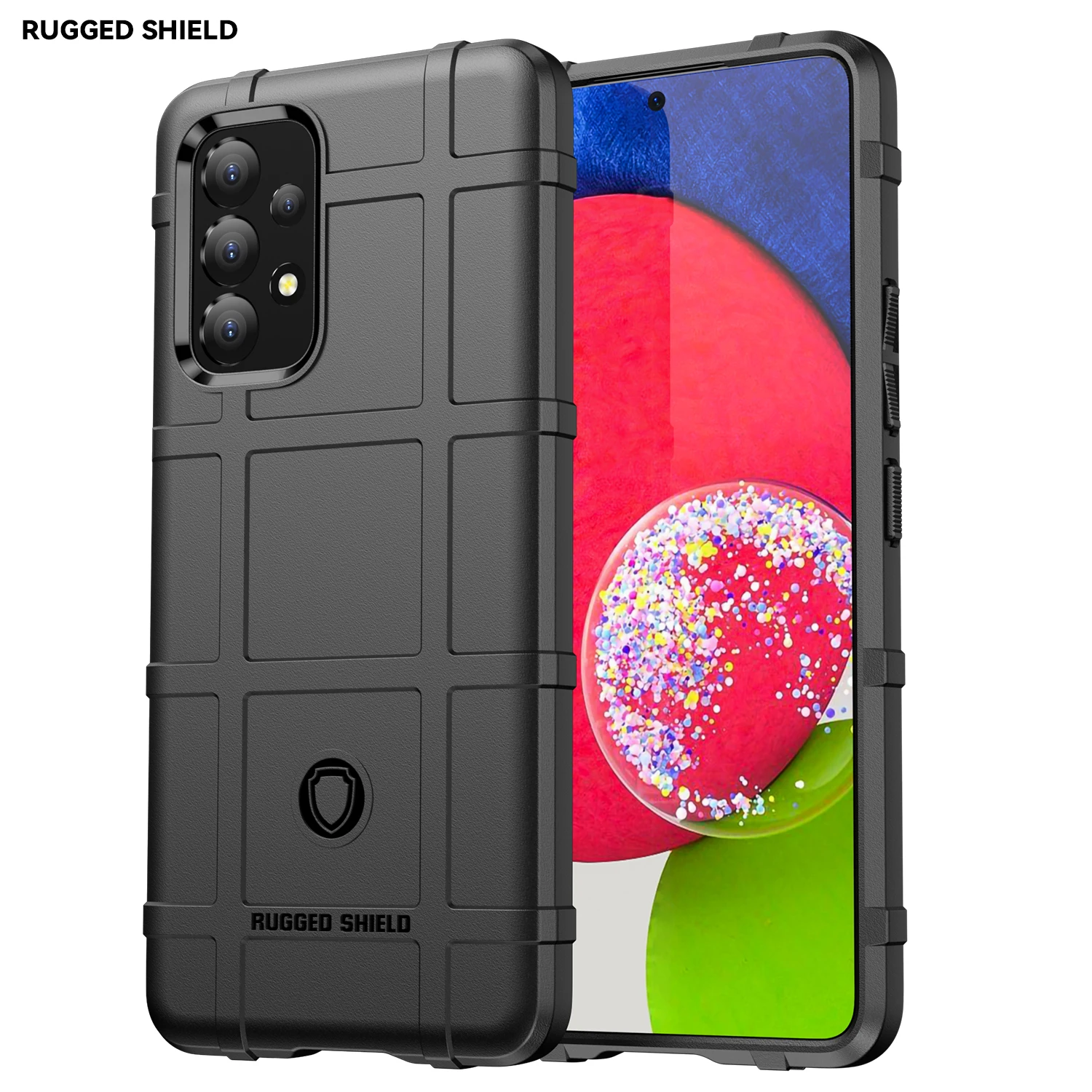 Прочный защитный чехол для Samsung Galaxy S23 Ultra A14 A54 A34 A73 A53 A23 A13 5G A52 A52S S22 Plus S21 S20 Note20, задняя крышка