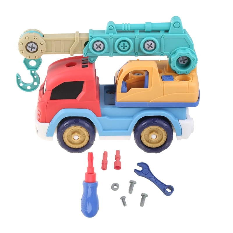 

Assembly Toys for Preschool Kid Educational Toys Toddler DIY Construction Toy with Screwdriver Interactive Playset