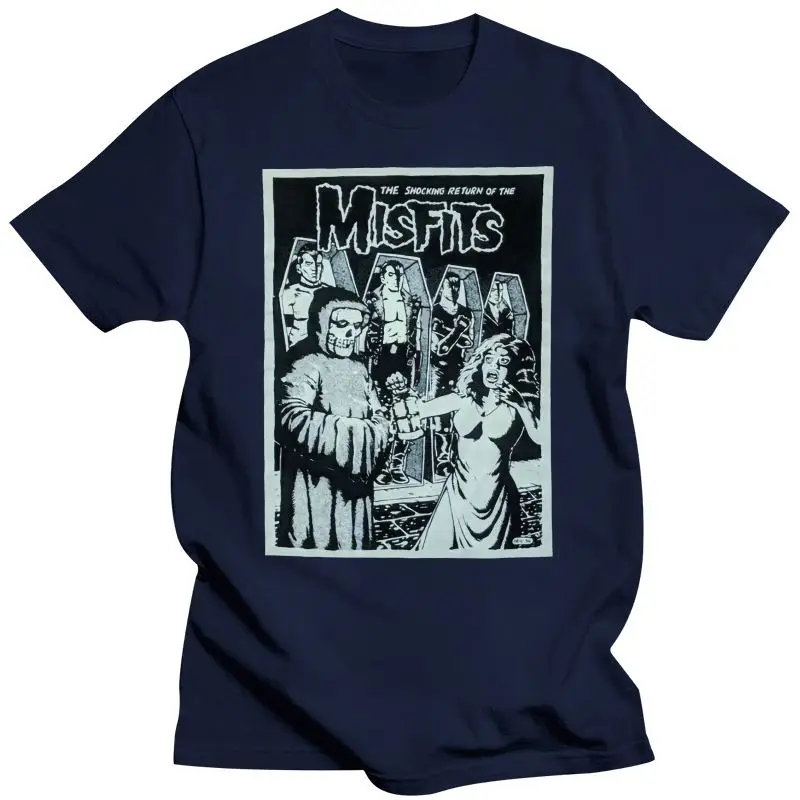 

Mens Clothing THE SHOCKING RETURN OF THE MISFITS T SHIRT
