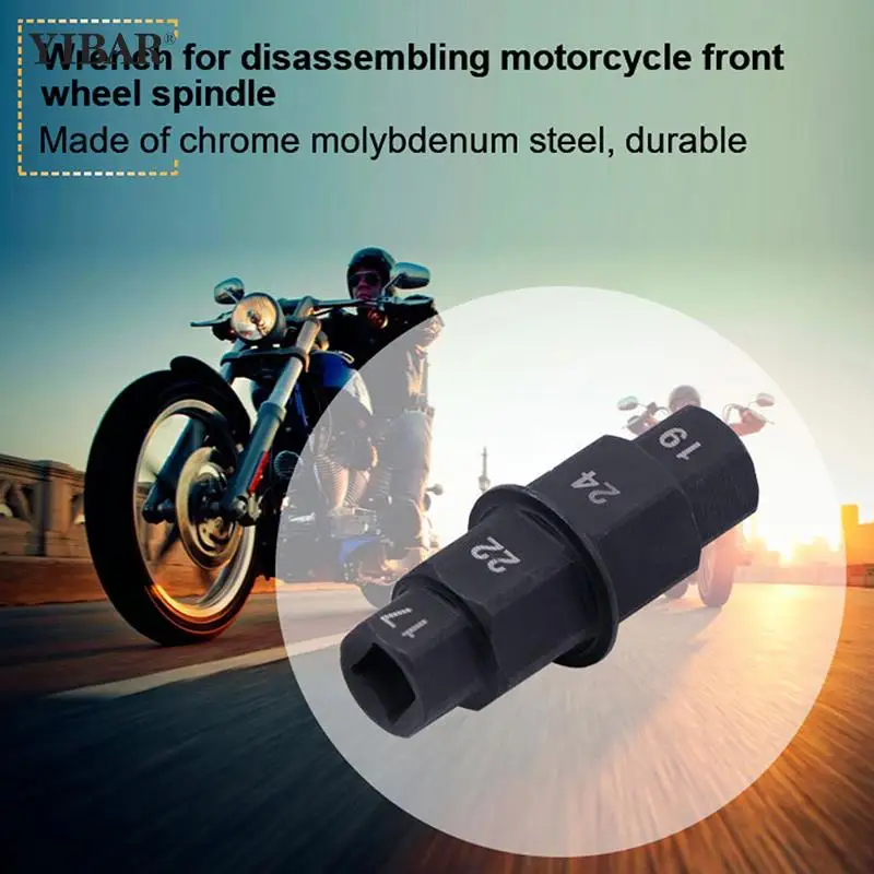 

Инструмент для демонтажа оси мотоцикла, профессиональный гаечный ключ для передней и задней оси колеса, шестигранный шпиндель
