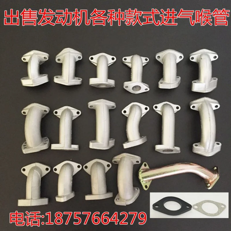 

Engine Carburetor Pipework Connecting Pipe Intake Tube for GY6 125 150 200cc CRF SSR Dirt Pit Bike Scooter Go Kart ATV Quad
