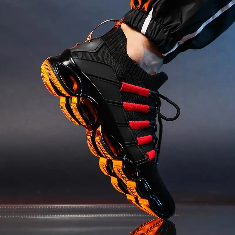 

Амортизирующие мужские кроссовки для бега спортивные оригинальные брендовые теннисные слипоны подростковые кроссовки mocasin Летняя обувь