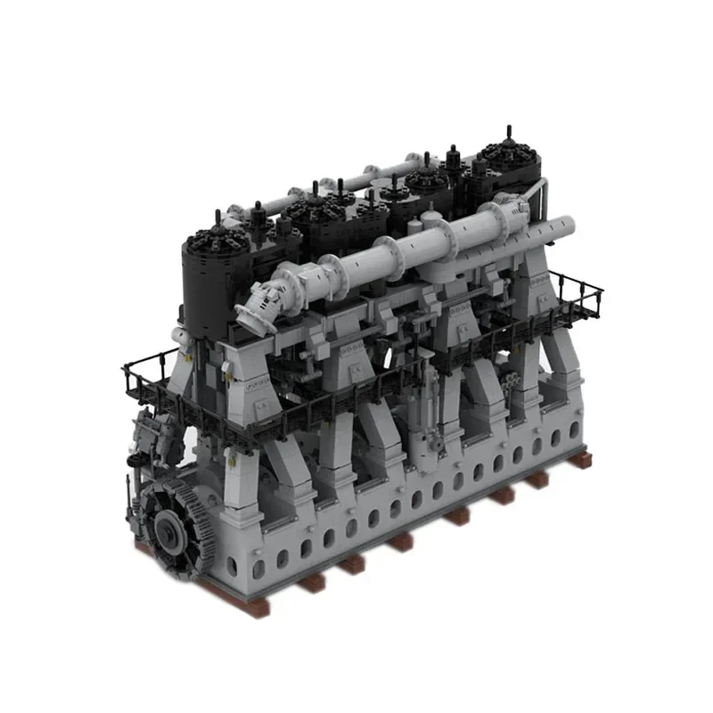 MOC- 157380 Классический фильм 10294 возвратно-поступательный паровой двигатель с