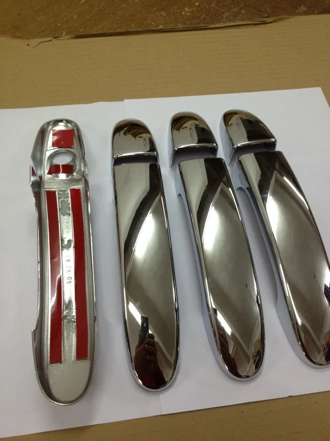 Высококачественная хромированная крышка дверной ручки для Ford Mondeo 08 Up бесплатная