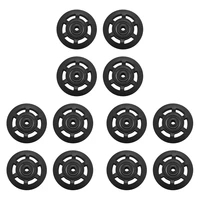 12pcs 95mm universal bearing pulley wheel cable fitness equipments accessories gym equipment part wearproof tool