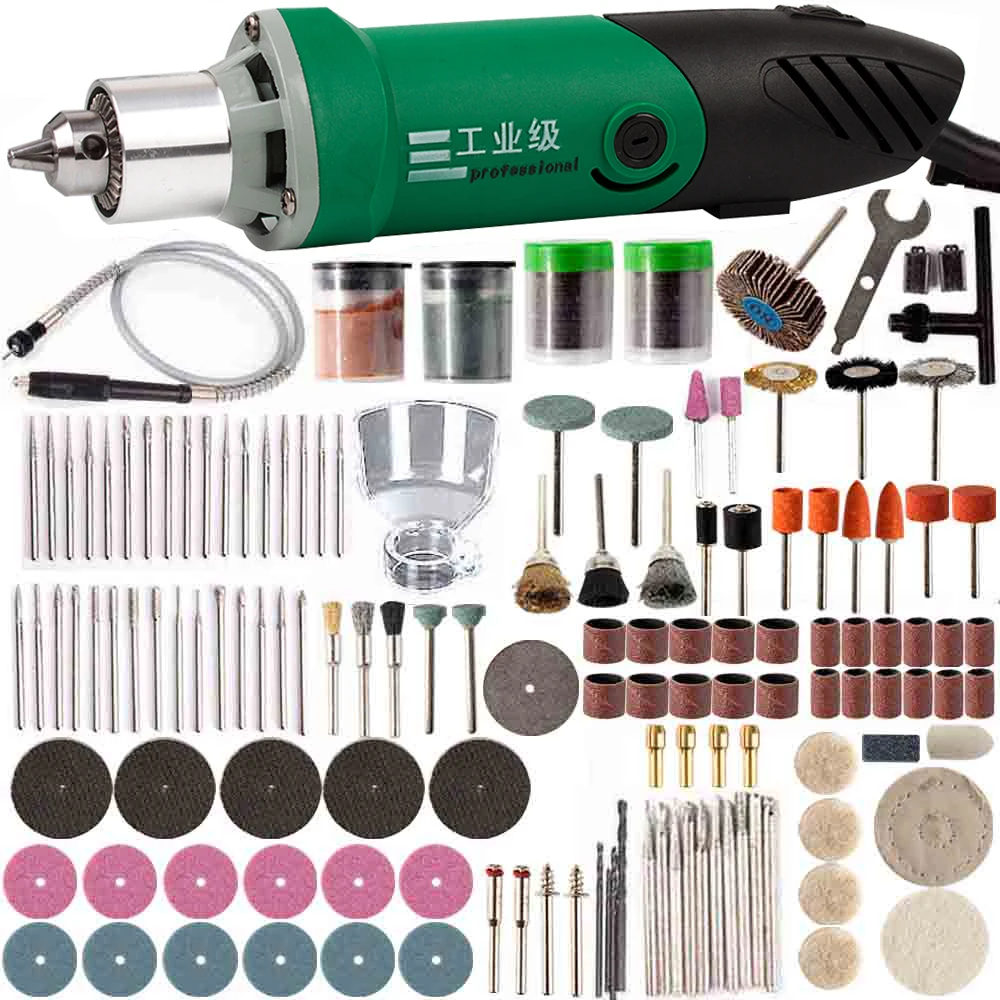 

480W Electric Drill 6 Position Variable Speed Mini Grinder For Handheld Engraving Tool Metalworking Drilling