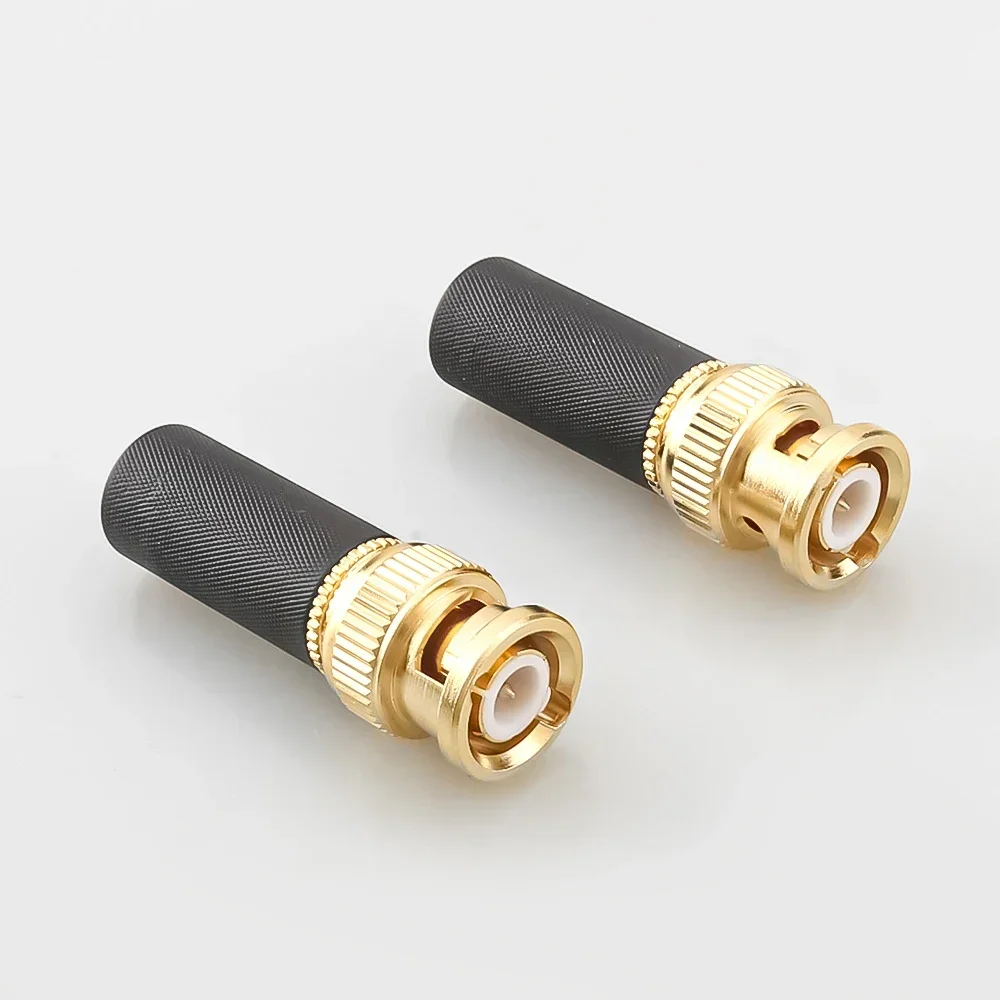 Высококачественный позолоченный разъем BNC штекер видеокабель HD SDI 75-5