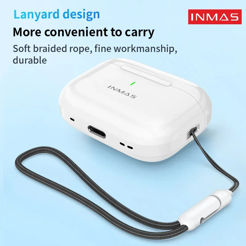 Наушники-вкладыши INMAS E17ANC Bluetooth активные шумоподавление беспроводные