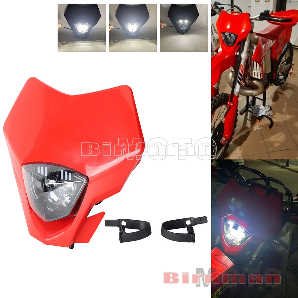 Мотоциклетная передняя фара для Enduro с ярким/ближним светом GASGAS EC250/300 EC250F/350F EX 300 250F