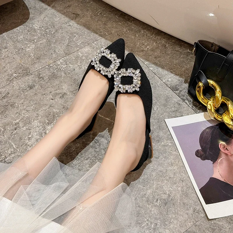 Женские сандалии летние новые туфли на низком каблуке женские повседневные