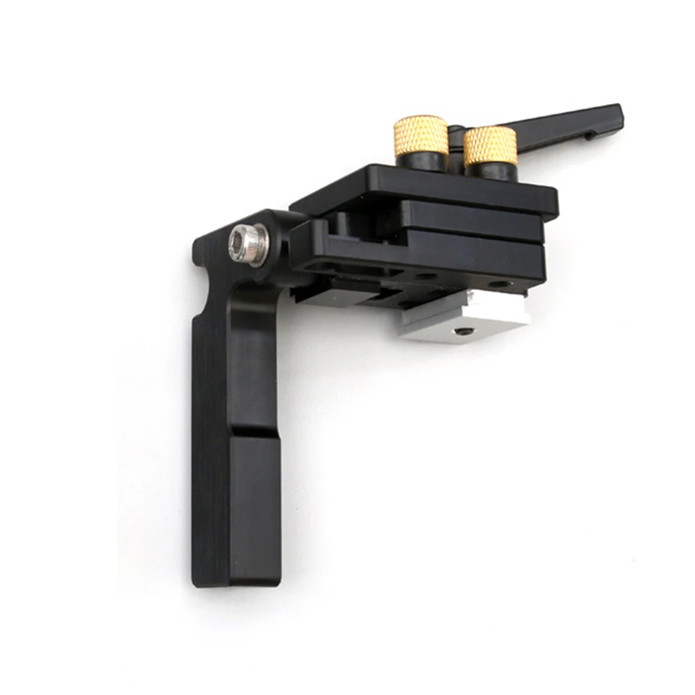 

Professional Limiter Workbench Jig Durable Portable Locator Manual DIY Left Right T Slot Miter Track Stopper Woodworking Tool