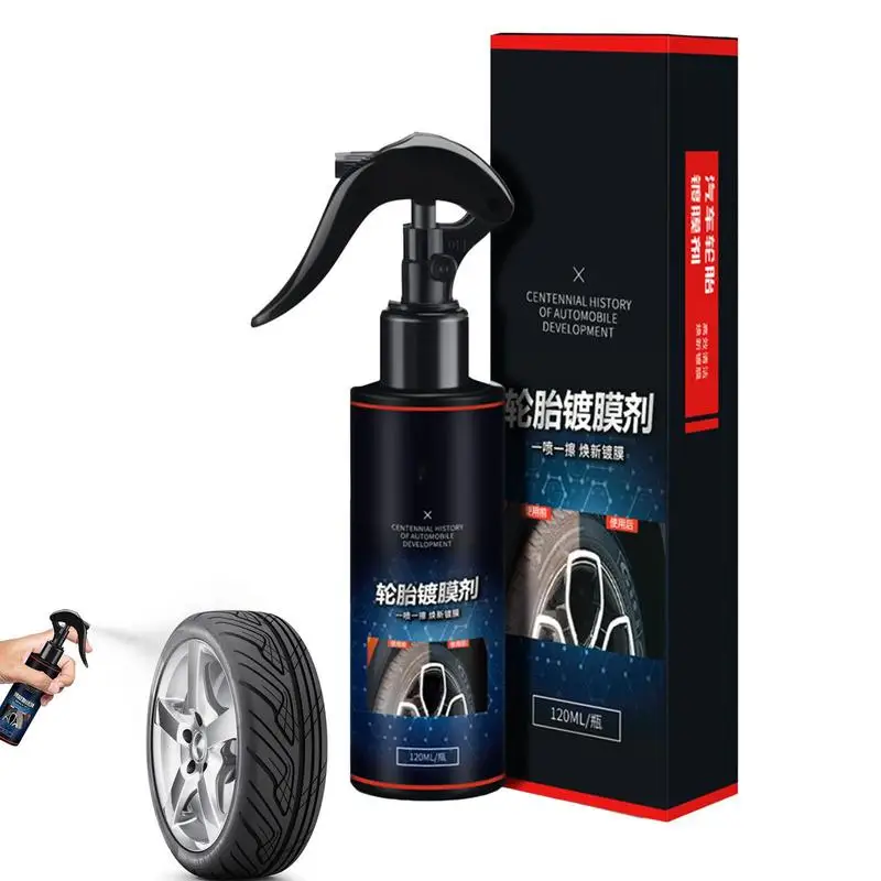

Tire Retreading Agent Brightening Retread Auto Foam Cleaner Easy To Use Tire Shine Spray For Cars Trucks Motorcycles RVs And