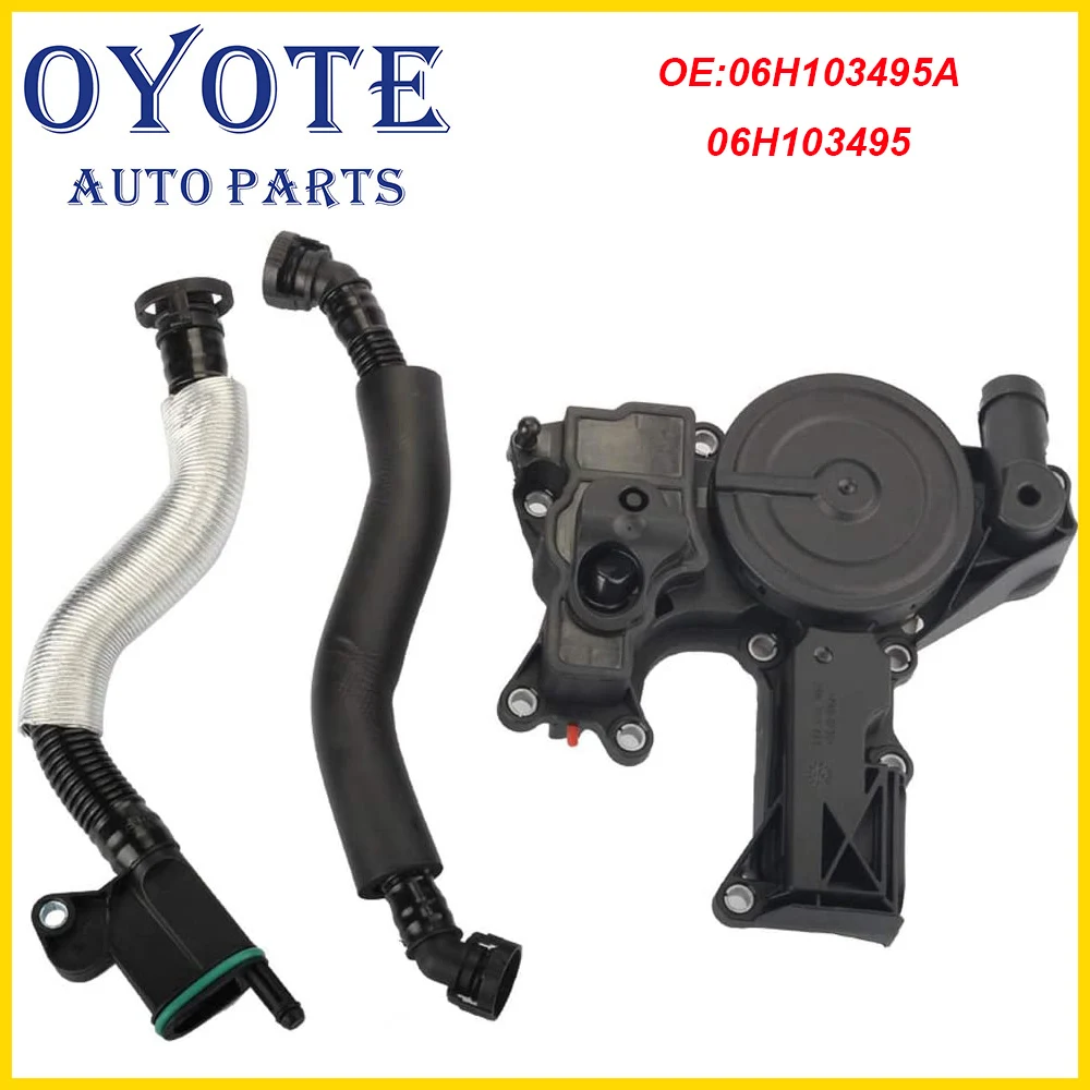 

OYOTE 06H103495A 06H103495 Oil Separator PCV Valve Assembly For Audi A4 Q5 TT VW & Golf Jetta Seat Skoda 1.8 2.0TSI