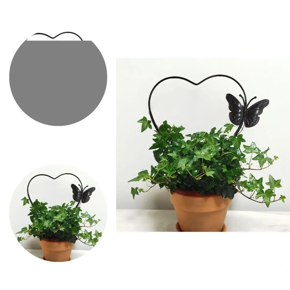 

Eye-catching Portable Romantic Heart Shape Plant Climbing Rack for Garden