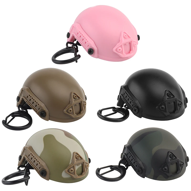 

Mini Helmet Keychain Hiking Camping Bottle Cap Opener Dummy Helmet Shaped Toy Decoration Gift Outdoor Tool Bag Key Ornament