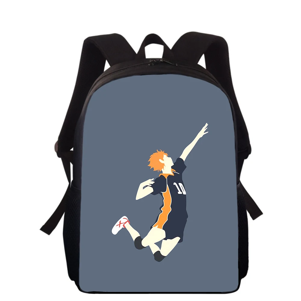 Anime Haikyuu 15” 3D Print Kids Backpack Primary School Bags for Boys Girls Back Pack Students School Book Bags