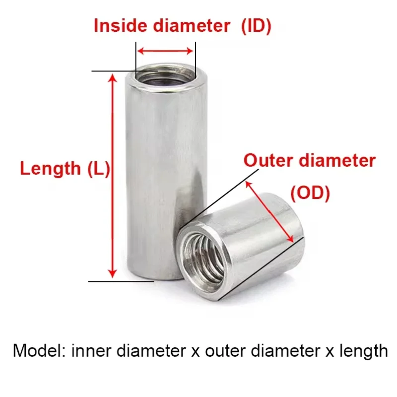 Гайка из нержавеющей стали M3 M4 M5 M6