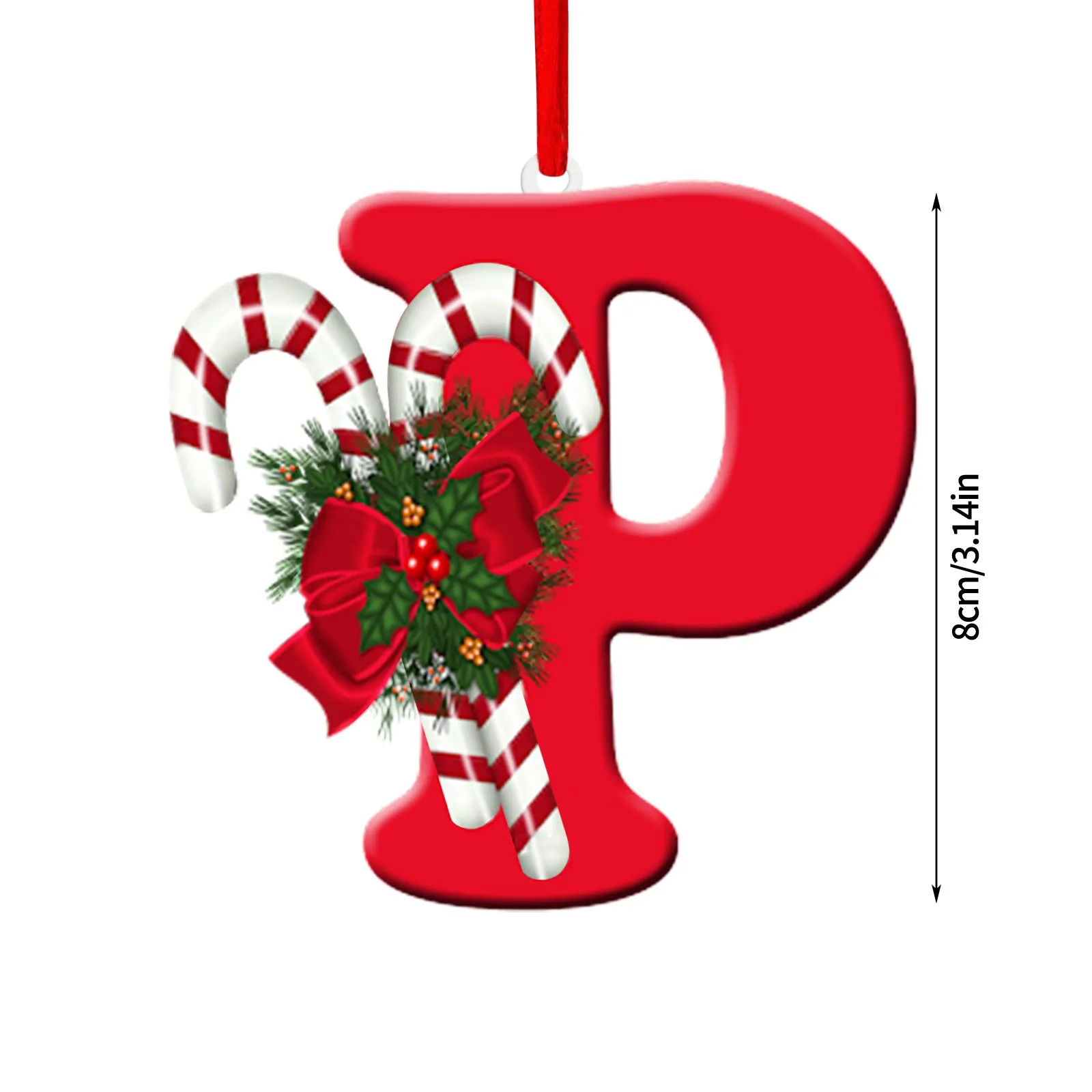 Новый рождественский кулон акриловый 26-летний подвесной орнамент украшение для