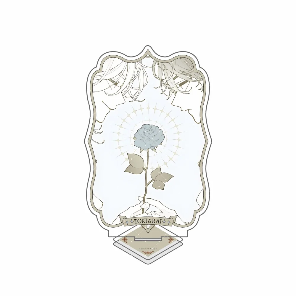 Фото Манга Shoujo: Fall in Love You - False Angels. Акриловая подставка-брелок с Ниномаэ Токи и Отоги, 15 см. Подарки для фанатов. №2