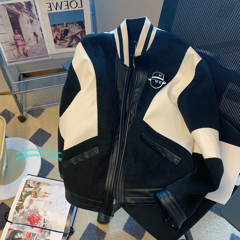 Autumn Golf Jackets Fashion Casual Coats Men's New Street Trend All-match Baseball Uniform Couple Men Golf Clothing Loose Top