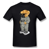 wear mask teddy bear t shirt harajuku t shirt graphics tshirt brands tee top
