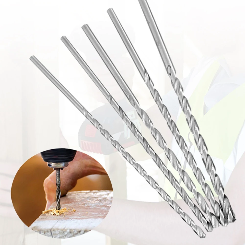 Сверло спиральное сверхдлинное из быстрорежущей стали 150 мм 3 5 4 шт.