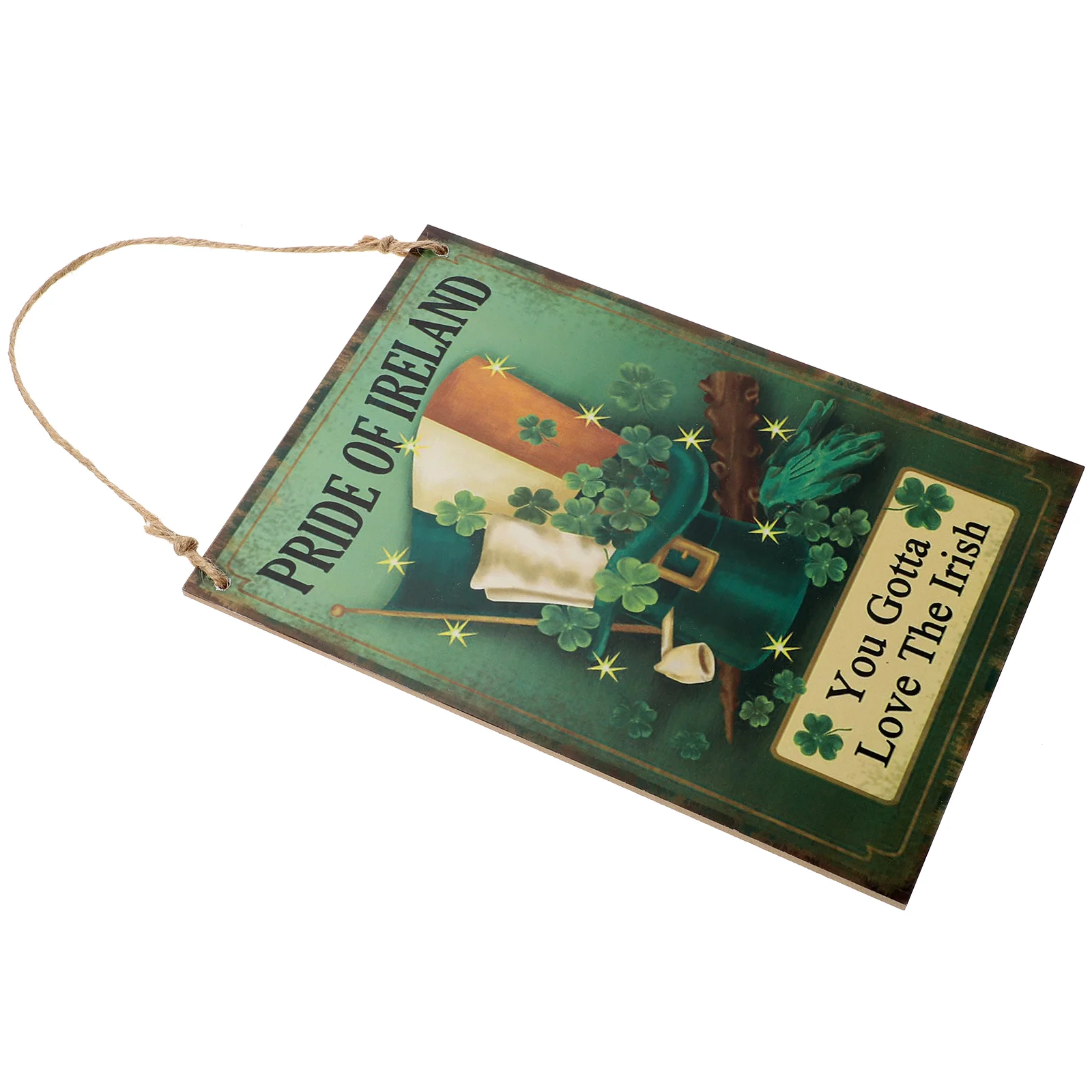 

St. Patrick's Day Wood Door Sign Wood Sign Decoration St. Patrick Party Ornament