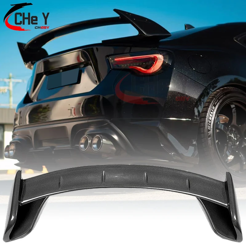 Стайлинг автомобиля стекловолокно из FRP + углеродное волокно неокрашенный цвет