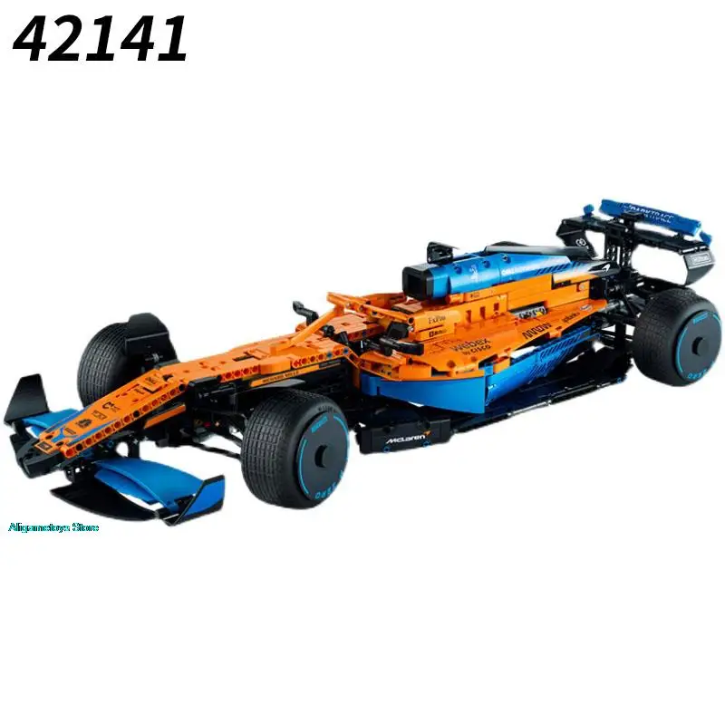 

Technology McLarens Formula 1 Race Car Model Building Kit Block Self-locking Bricks Car Toys For Kids Birthday Gift 42141