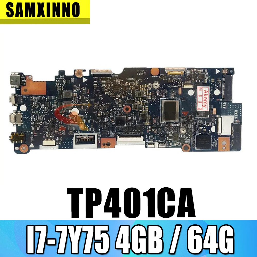 

Новинка, ноутбук TP401CA, флип-ноутбук VivoBook 14 TP401C TP401CA TP401CAE, материнская плата для ноутбука, компьютер, 4 ГБ/64 ГБ