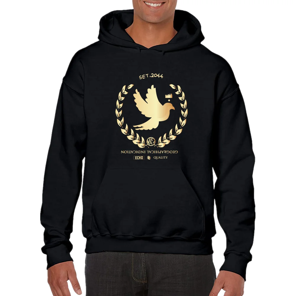 

ADER Men's and women's letter printing loose casual simple hooded sweater