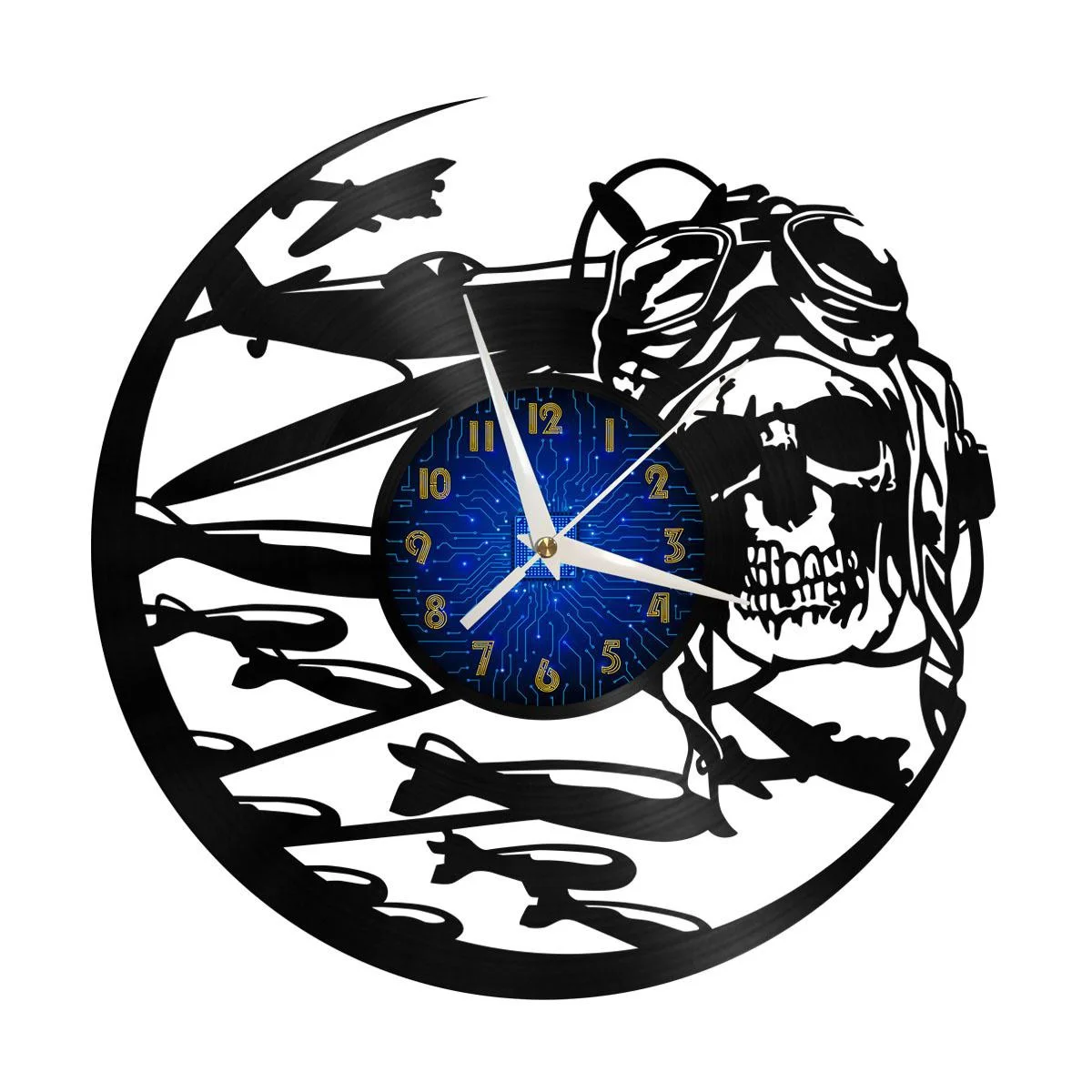 

Виниловые настенные часы, виниловые настенные часы с виниловой пластиной для гостиной и спальни, 12 дюймов