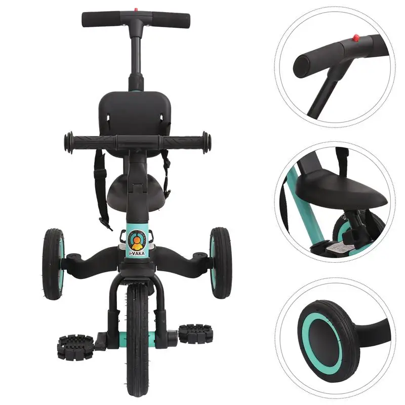

1pc Multipurpose Useful Folding Practical Toddler Tricycle Baby Stroller Kids Push Trike