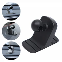 portable car phone holder 17mm ball head holder base dashboard anti skid fixed air vent stand for auto phone bracket accessories