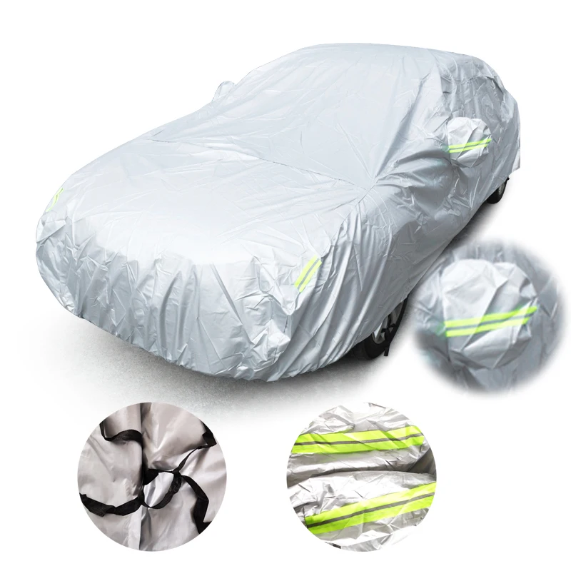 

Universal for Sedan Car Covers Size S/M/L/XL/XXL Indoor Outdoor Full Auot Cover Sun UV Snow Dust Resistant Protection Cover