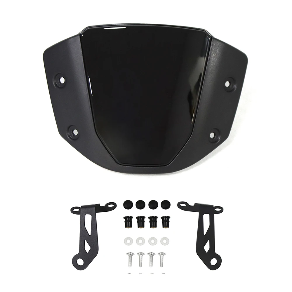 

Для Honda CB650R CB 650 R 2024 2025 мотоциклетное спортивное лобовое стекло мотоцикла передний ветровой дефлектор с кронштейном воздушный обтекатель ветра