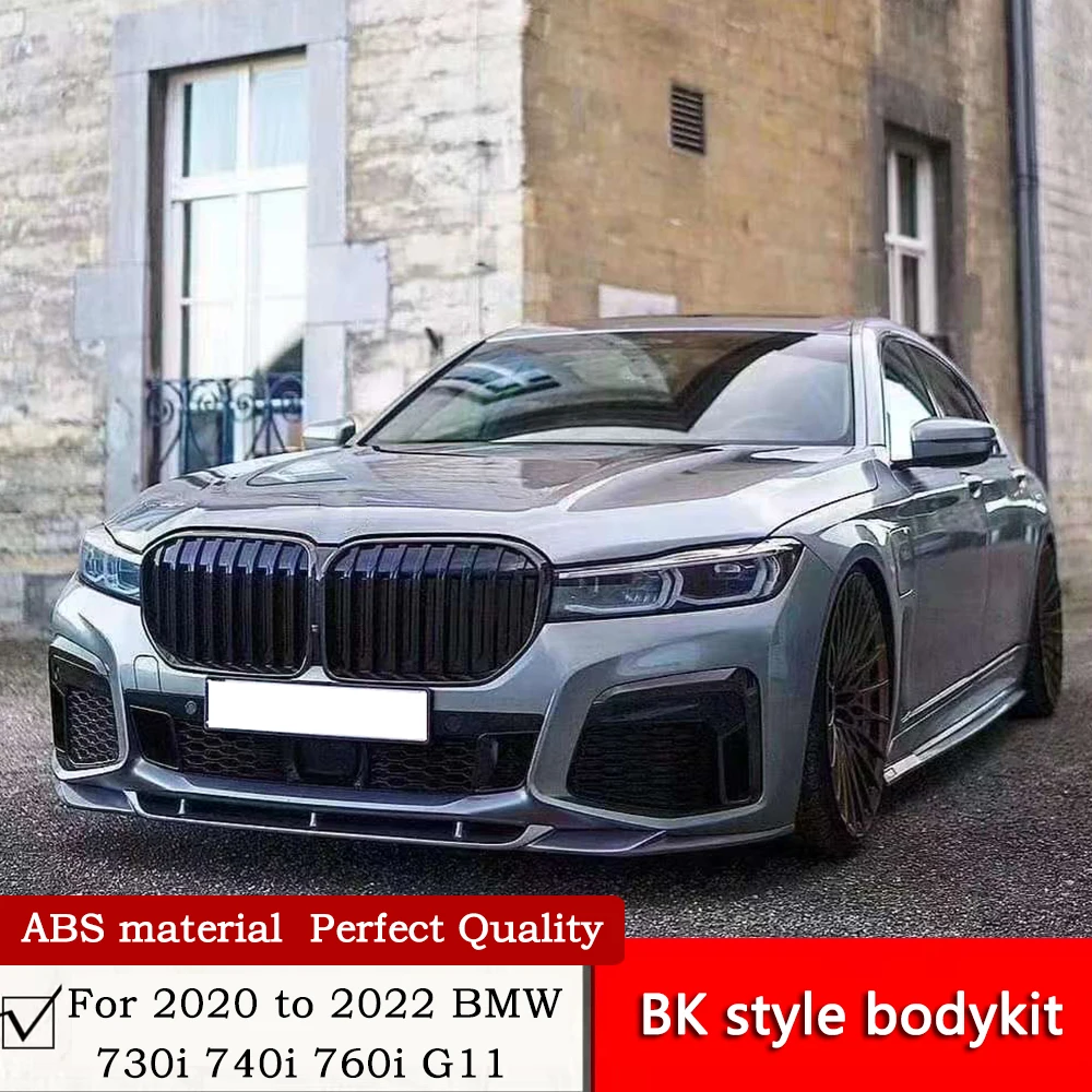 Для 2020-2022 BMW BK Стиль Боди Комплект n решетка CF cowhorn зеркальный корпус 7-серия LCI M