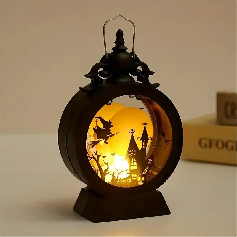 Хэллоуин подвесной светодиодный светильник портативный тыквенный призрак