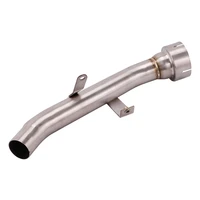 slip on motorcycle mid link tube middle connect exhaust pipe stainless steel replace catalyst for suzuki gsxs 1000 2015 2022