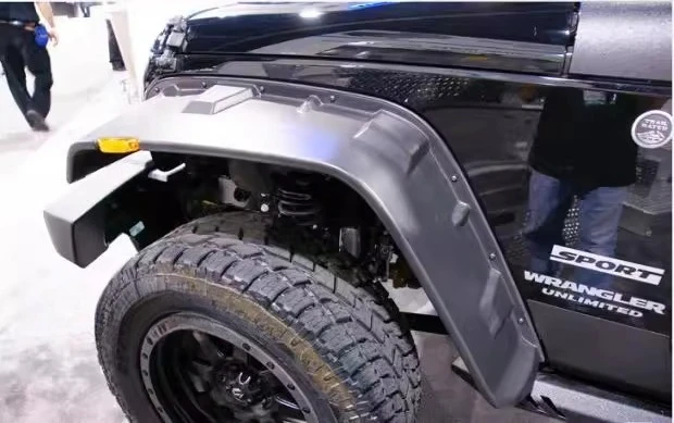 Фото Подходит для модифицированных колесных бров в стиле LUND FX JEEP JK Langde FX Wrangler №3