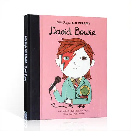 

MiluMilu оригинальные детские популярные наука Bs David Bowie Little People большая мечта окрашивание английской активности