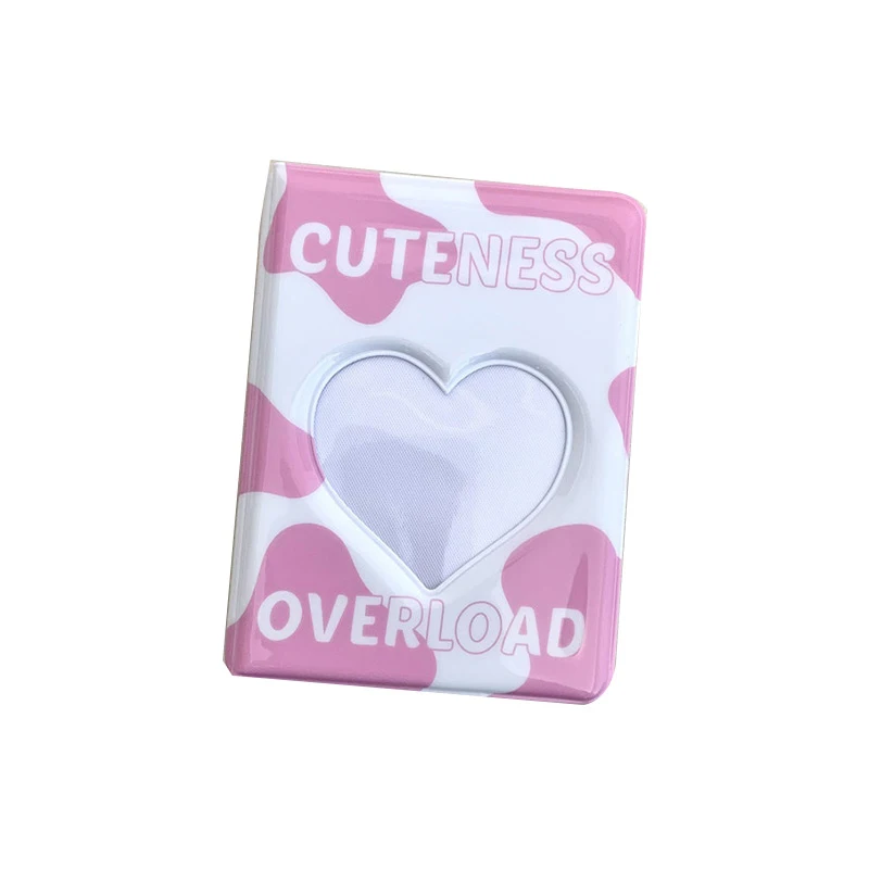 

3 Inch 40 Pockets Love Heart Hollow Album Ins Kpop Photocard Holder Binder Korean Idol Pictures Storage Case Collect Book Albums