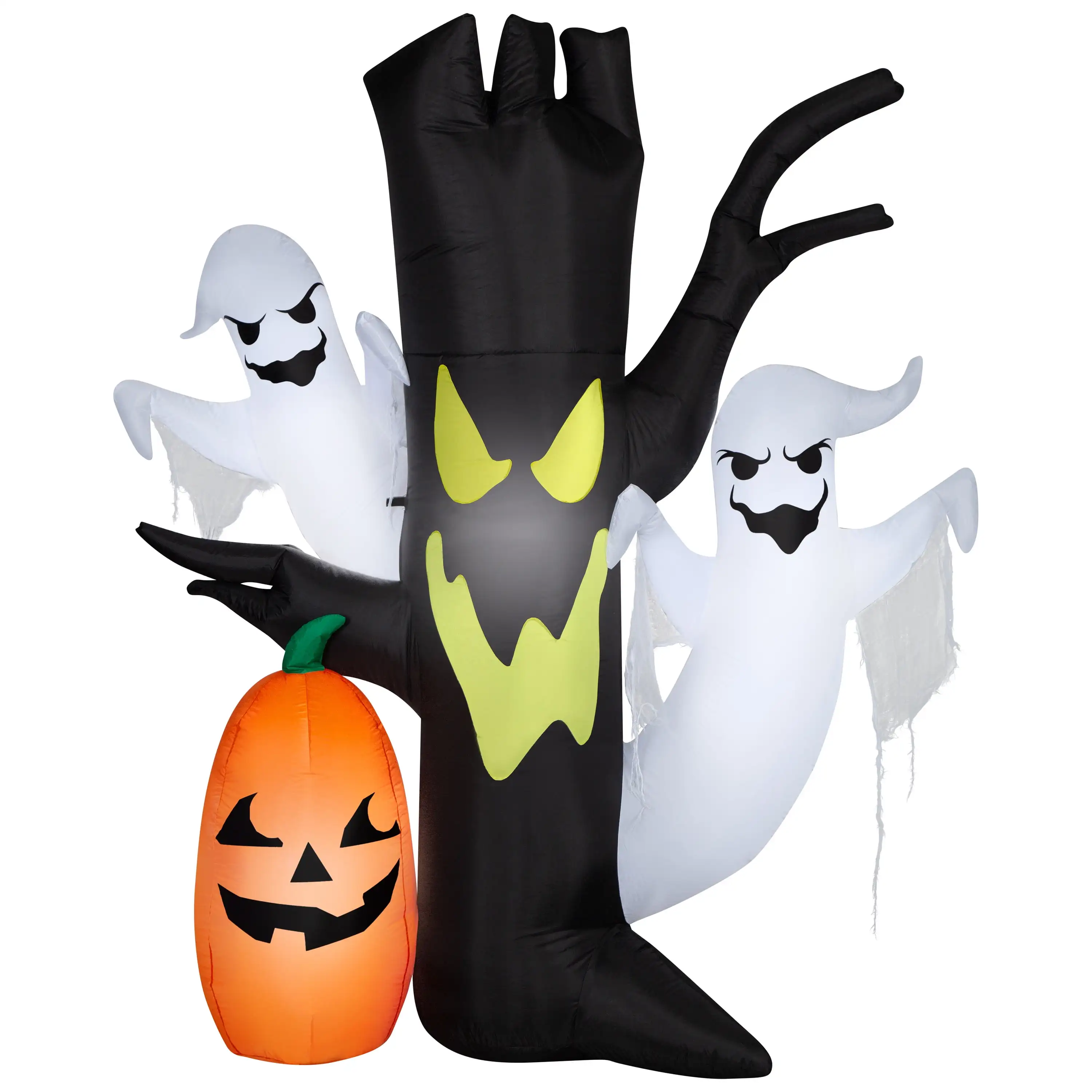 

Halloween Airblown Inflatable, Tree Screamer with Ghost Buddies, 7.5'